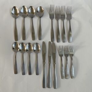 Cambridge Madison Stainless Flatware Silverware 18 pc Mixed Lot Fork Spoon